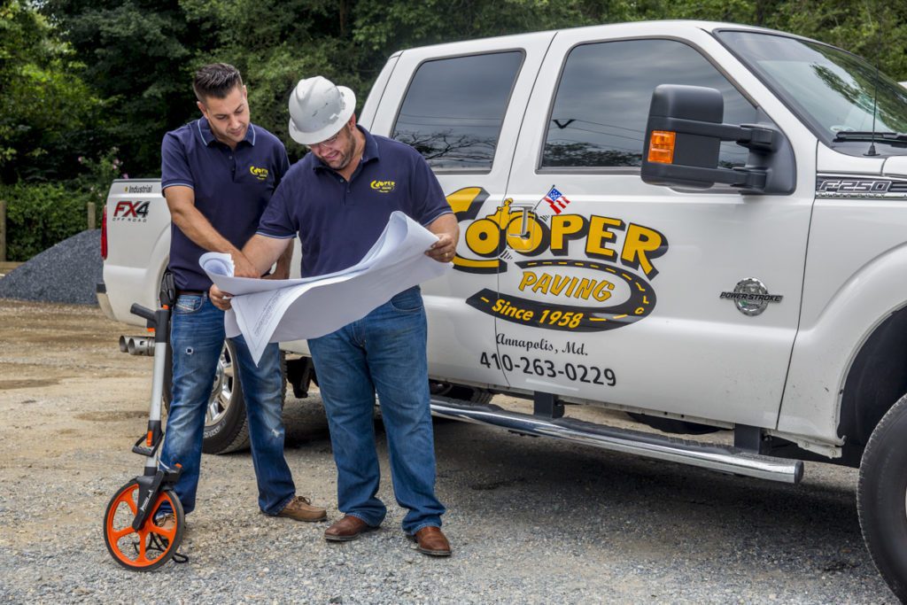 Cooper Paving team in Annapolis MD