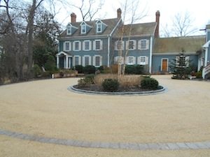 after tar and chip paving in Annapolis MD