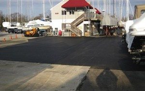 after boatyard pavement paving and sealing annapolis md