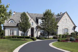 asphalt driveway in the summer heat in annapolis md