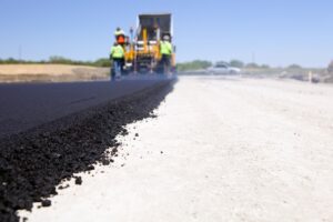 drying process for new asphalt pavement